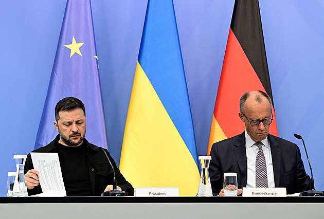 Doufáme, že uspěje, sdílí naše pohledy, řekl Merz po hovoru lídrů s Trumpem