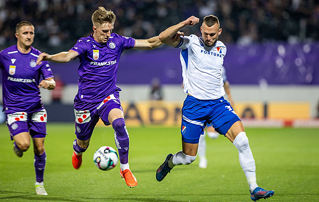 Austria - Baník 1:1, remíza stačí k postupu dál. Gól hostů vstřelil z penalty Prekop