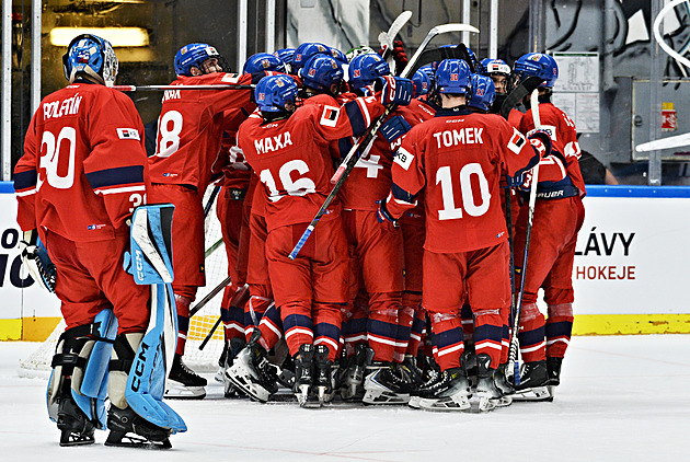 Hokejová osmnáctka porazila Slovensko a na Hlinka Gretzky Cupu skončila pátá