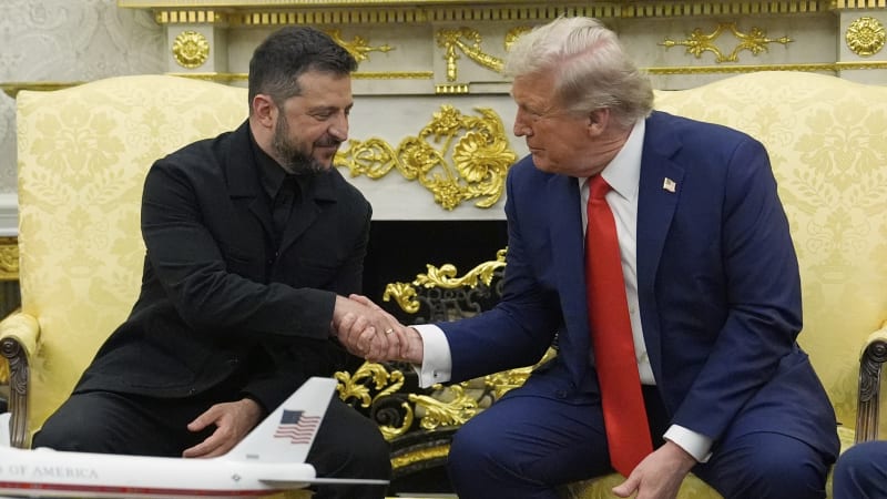 ON-LINE: Zelenskyj chce veškeré bezpečnostní záruky. Trump bude po jednání mluvit i s Putinem