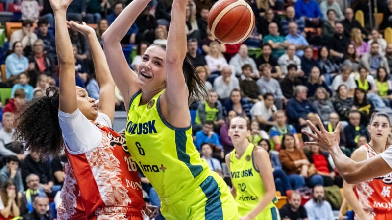 Basketbalistky USK Praha v Eurolize podruhé prohrály. Cesta za obhajobou titulu se komplikuje