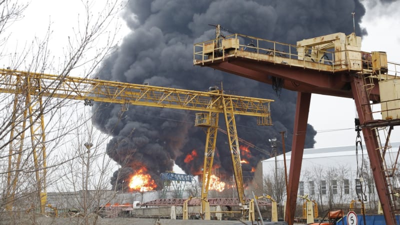 Rusové se třesou: Třistatisícové město je bez tepla, ukrajinské drony zasáhly elektrárnu v Orlu