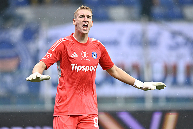 Loni chyboval, letos je oporou. Olomoucký brankář Koutný si říká o posun výš