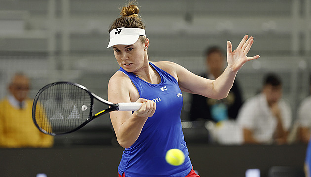 Tenis ONLINE: Nosková srovnala, o udržení Češek mezi elitou rozhoduje čtyřhra