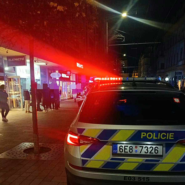 Kladivem rozbil vitrínu zlatnictví. Lupiče na útěku zneškodnil náhodný svědek