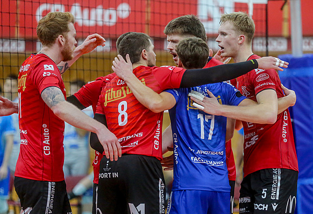 Ostrava v prvním setu zaskočila České Budějovice, favorit pak ale dominoval