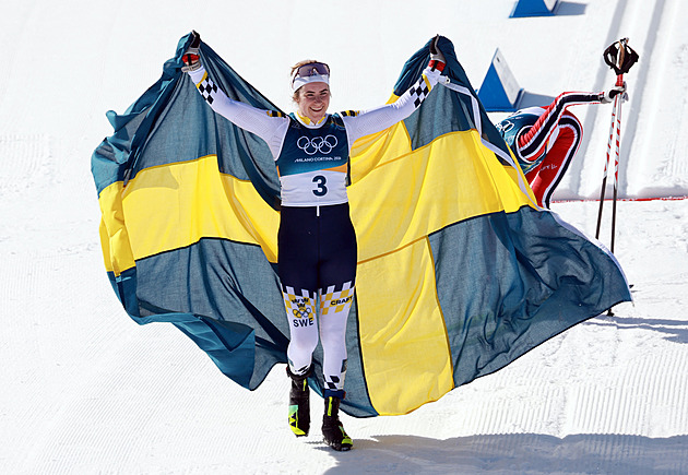 Po šesti světových titulech první zlato na hrách. Anderssonová vládla padesátce