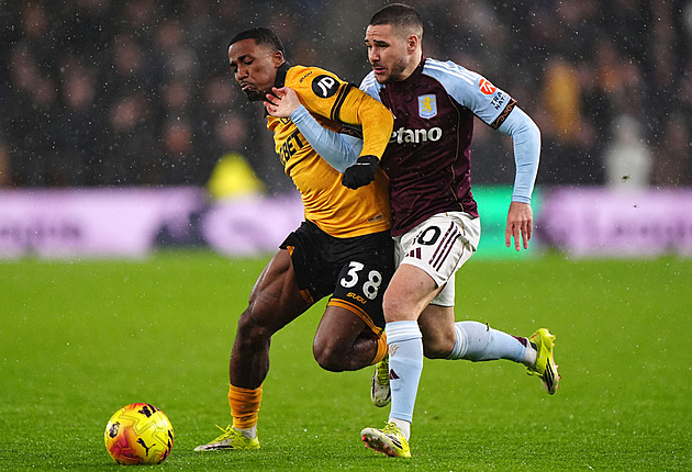 ONLINE: Wolverhampton hostí Aston Villu, Krejčí kvůli vyloučení hrát nemůže