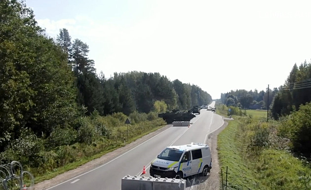V Lotyšsku se zřítily dva drony, které přiletěly z Ruska, hlásí stanice